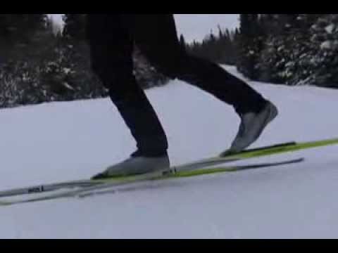 Striding - classic ski technique