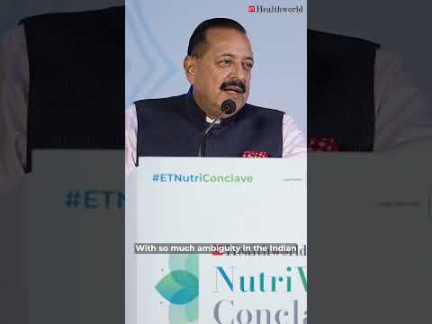 Dr Jitender Singh shares their remarkable insights from the #ETNutriConclave 2024!