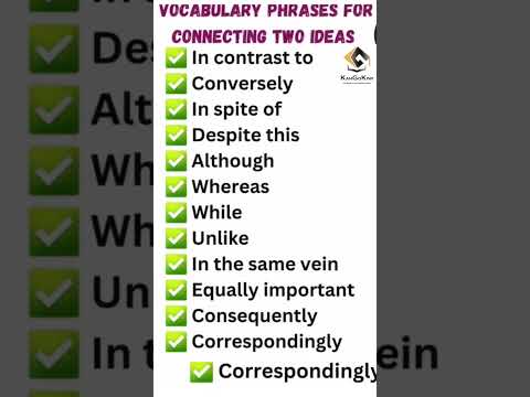 #Connectors for #ielts #writing & #speaking band 9 #vocabulary #learnenglish #dailyuseenglishwords