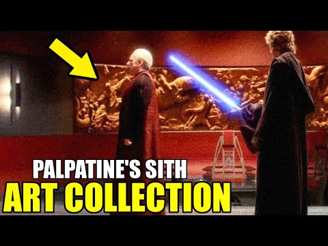 EVERY Sith Artifact in Palpatine's Office he used to HUMILIATE the Jedi to their Face