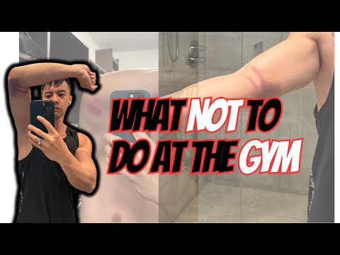 How I #%#%$ My Arm at the Gym