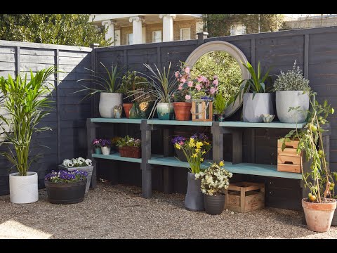 Fence shelving project with Wickes