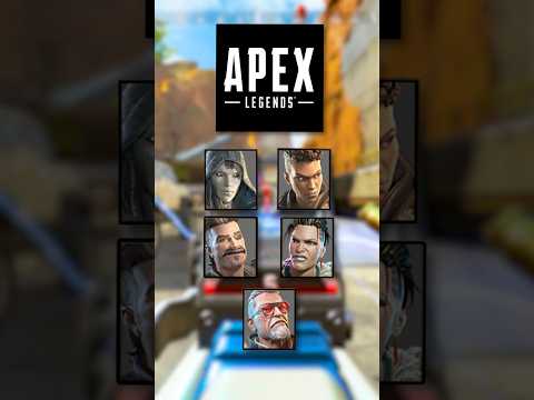 Ranking EVERY Assault Legend in Apex Legends #shorts