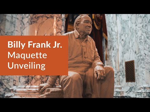 Billy Frank Jr. Statue: Maquette unveiling