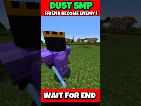 DUST SMP - FRIENDS BECOME ENEMY ! WHO IS THIS ENTITY ? #himlands #smartypie #DUSTSMP #viral