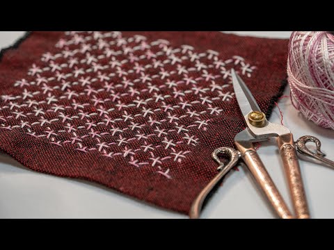 Easy Needlework for Beginners - Japanese Stitching Art