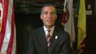 LA Mayor Eric Garcetti on if he'll run for president or governor