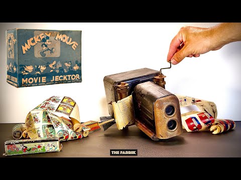 1931's Walt Disney Movie Projector - Restoration