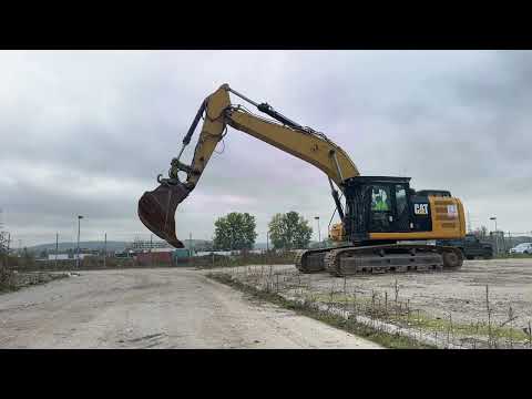 Used Tracked Excavator 2017 Caterpillar 330 FLN with Oilquick and 1 excavator bucket| equippo.com |