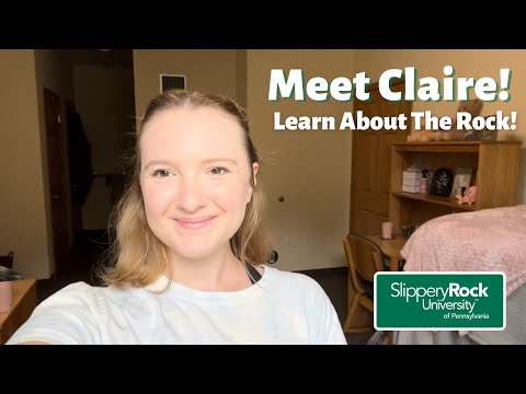 Meet Claire - A transfer sophomore communications major at SRU