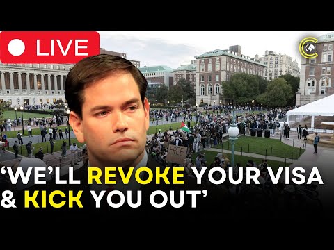 LIVE | Rubio’s FIERY Warning: “Hamas Supporters in US Colleges – YOUR VISAS ARE GONE!" | CLRCUT