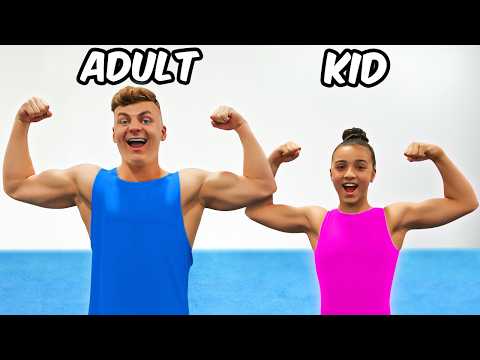 KIDS VS ADULTS! Who is Stronger?