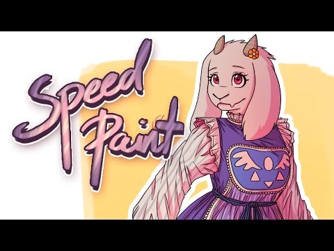 Toriel - SpeedPaint (Undertale)