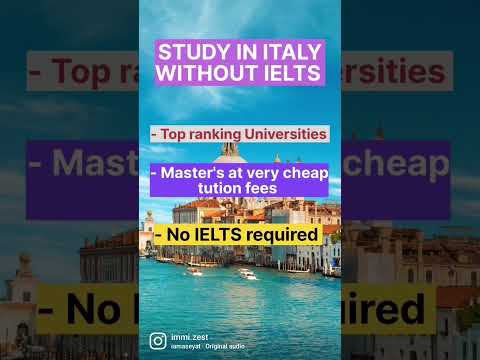 Do you want to study in Italy 🇮🇹