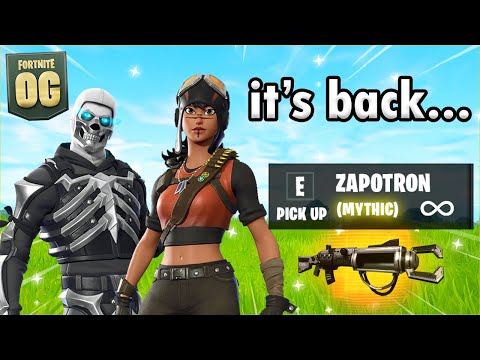 OG Fortnite is BACK and it's INSANE