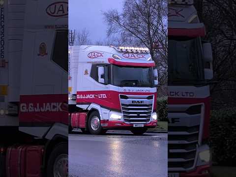 G&J Jack DAF XG+ #truck at Lymm #shorts #shortvideo #youtubeshorts