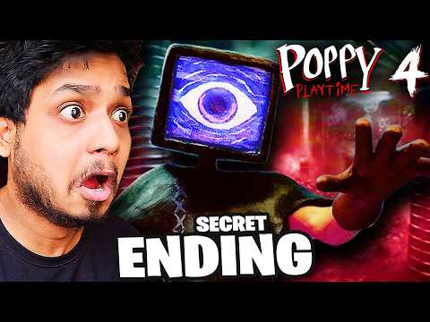 OMG!! SCARIEST SECRET ENDING - POPPY PLAYTIME CHAPTER 4 Gameplay (Hindi) END