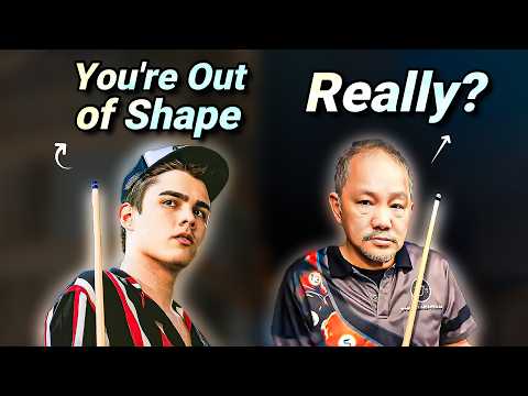 Young PLAYER Thinks He had the ADVANTAGE over 68-Year Old EFREN REYES