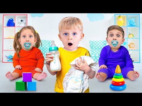 24 Hours Pretend Baby Challenge