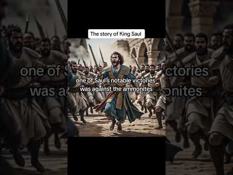 The story of King Saul #TheStoryofKingSaul #BiblicalCharacter #KingSaulShorts #BibleStories