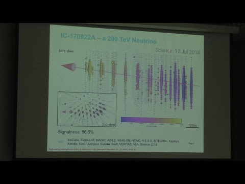 Day II, Part V --- High Energy Astrophysics Today and Tomorrow 2018. Live Stream.