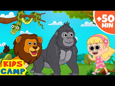 Jungle Animals Song For Kids | World Wildlife Day | Kids Songs And Nursery Rhymes