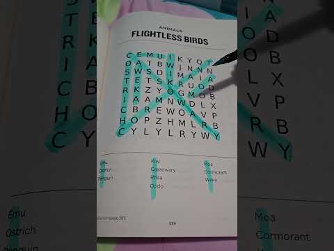 Nat's (me) {off-screen} word search Flightless Birds