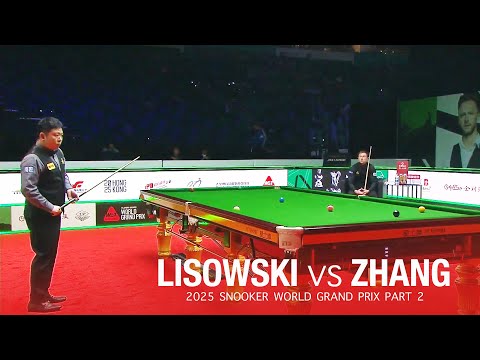 Jack Lisowski vs Anda Zhang 2025 Snooker World Grand Prix Part 2