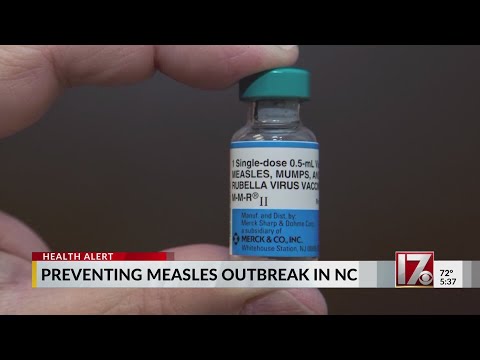 Preventing a measles outbreak in NC