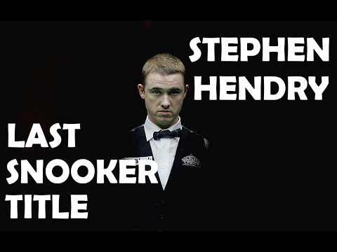 Stephen Hendry's Last Snooker Title! || Malta Cup 2005