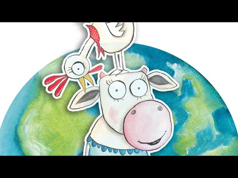 🐄🚗 On the Road with Mavis and Marge - Animated and Read Aloud for Kids! 🐔✨