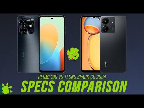 Tecno Spark Go 2024 vs Xiaomi Redmi 13C Specs Comparison