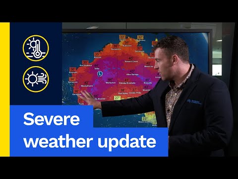 Severe Weather Update 22 January 2025: Severe heatwaves in WA & Qld for the second half of the week