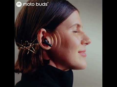 Take your audio to the next level with #MotoBudsPlus! 🎶