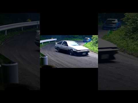 Must-see for Drivers] Driving through Gunsai in an AE86! Real footage of the mountain pass