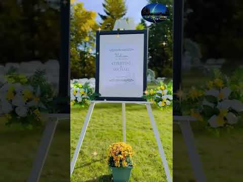 The Most STUNNING Outdoor Wedding Ever! #shortsviral