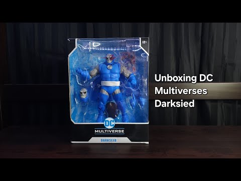 Unboxing The McFarlane DC Multiverse Darksied  Megafigure! (Dynamic Unboxing)