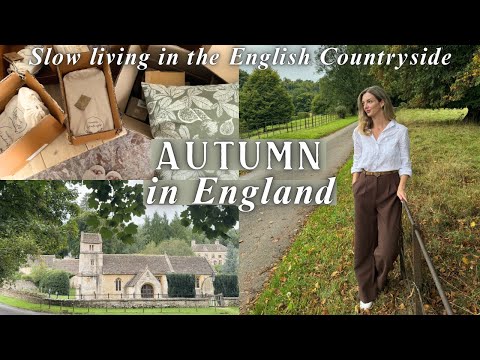 Slow Living in Rainy England in Autumn | The Future of My Channel & Business Dreams Coming True UK