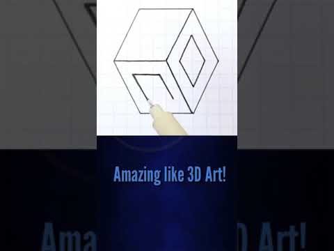 AMAZING LIKE 3D ART!#shorts