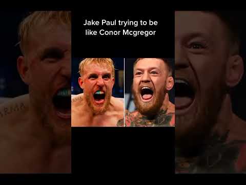 JAKE PAUL ACTING LIKE CONOR MCGREGOR 😂 | #shorts