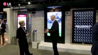 ISE2015 LG Signage for Retail Vertical