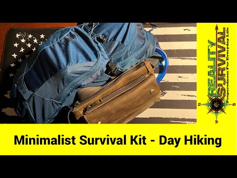 Minimalist Survival Kit For Day Hiking