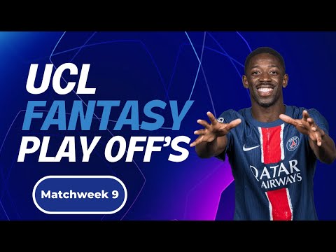 UCL FANTASY UNLIMITED TRANSFERS DRAFT MATCHWEEK 9 | TEAM SELECTION | CHAMPIONS LEAGUE FANTASY 2025