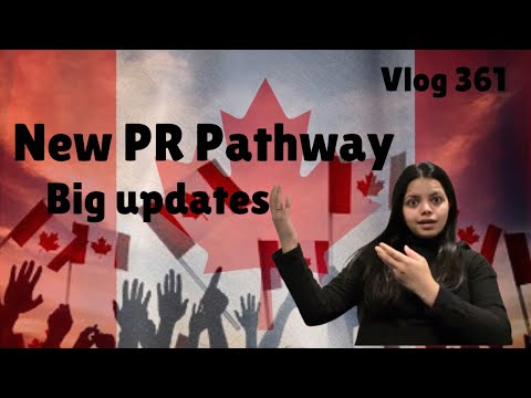 good news🇨🇦New PR pathway coming | latest immigration update| #newprpathway #canadapr #canadavisa