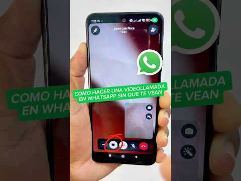 Cómo hacer una videollamada en WhatsApp sin que la otra persona no te vea