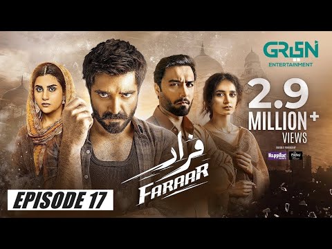 Faraar Episode 17 | Hamza Ali Abbasi - Ahmed Ali Akbar - Sohai Ali Abro | Green tv