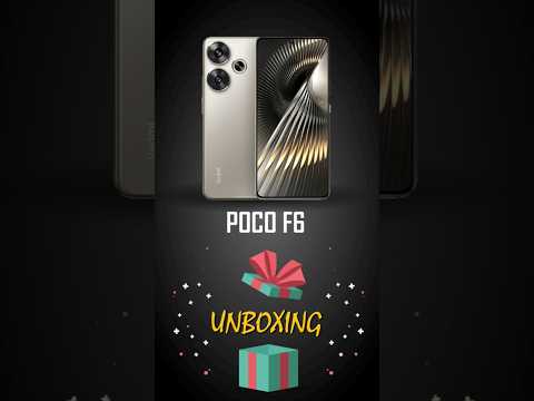 FOCO F6 Unboxing 🤩 | India's first 8s Gen3 mobile Unboxing ⚡️ #pocof6 #pocoindia #technology  #2024