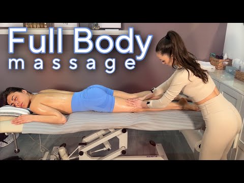 ASMR Massage Sleep - ASMR Relaxing Full Body Massage for Sleep