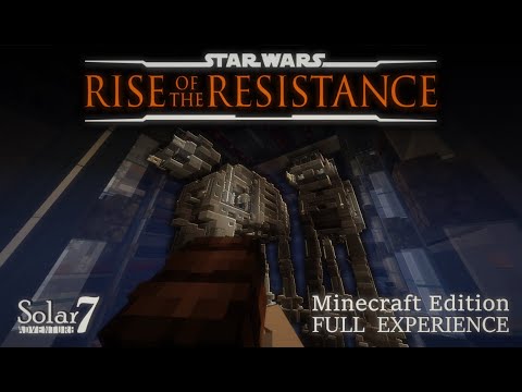 Star Wars: Rise of the Resistance IN MINECRAFT! - Full Experience - Solar7 Adventure Park