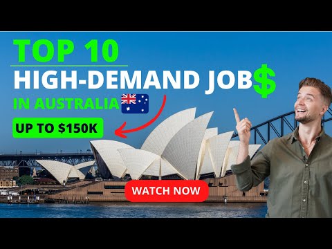 TOP 10 High Demand Jobs in Australia and Salary (for students, foreigners & permanent residency) 🤑🤑